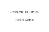 Deerpath Hill Estates Historic District. Original Development 20-acres King Muir, Verda Lane, Armour Circle,High Holborn and Mellody Road First house.