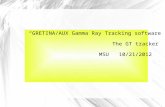 “GRETINA/AUX Gamma Ray Tracking software” The GT tracker MSU 10/21/2012 torben lauritsen, ANL.