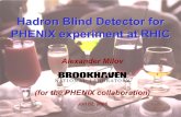 1 Alexander Milov CIPANP06 June 02, 2006 Hadron Blind Detector for PHENIX experiment at RHIC Alexander Milov (for the PHENIX collaboration) Jun 02, 2006.