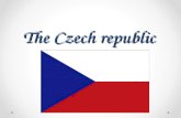 The Czech republic. Introduce Czech republic It‘s situated in the heart of Europe. Our coutry is very nice. It‘s small but very beautiful.