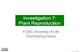 1 Investigation 7: Plant Reproduction FOSS: Diversity of Life Contrasting Cases Revised 08/25/09.