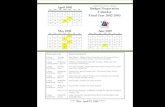 Budget Preparation Calendar. Budget Workshop Agenda for April 24, 2002.