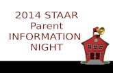 2014 STAAR Parent INFORMATION NIGHT. 2/19/2016copyright 2006  2 Introductions Natalie Assad Kacee Burgess Stephanie Cox Katie Cruz.