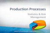 Copyright  Texas Education Agency, 2012. All rights reserved. 1 Production Processes Statistics  Risk Management.