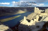 THE LOUISIANA PURCHASE. CONTROL OF THE MISSISSIPPI RIVER 1 Million Americans lived between the Appalachian Mountains and the Mississippi River in 1800!