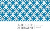 AUTO DISH DETERGENT Fallon Langford Janis Harju. CATEGORY ROLE  High Penetration in Households  Moderate Category Sales- $714,103,875  High percentage.