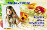 My favourite composer Project Work Yelyzaveta Serdiuk Form 8-A Gymnasium №1.