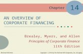 AN OVERVIEW OF CORPORATE FINANCING