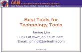 Best Tools for Technology Tools Janine Lim Links at