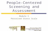 People-Centered Screening and Assessment Module 5 Perceived Stress Scale.