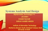 LEARNING OBJECTIVES Define the terms system, system analysis, and system design. Types of systems. Describe the principal functions of the systems analysis.