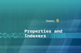 Properties and Indexers 9.  Aptech Ltd.Building Applications Using C# / Session 92 Objectives  Define properties in C#  Explain properties, fields,