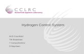 Hydrogen Control System MJD Courthold TW Bradshaw Y Ivanyushenkov D Baynham.