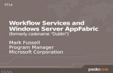 Workflow Service Host Persistence (Instances) Persistence (Instances) Monitoring Activity Library Receive Send... Management Endpoint Persistence Behavior