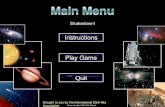 Instructions Play Game Quit Shakedown! Brought to you by the International Dark-Sky Association Picture Credits: NASA/JPL-Caltech.