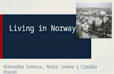 Living in Norway Alexandra Ionescu, Nidia Jimena y Claudia Chacn.