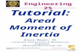 E ENGR36_Tutorial_Areal_Moment_of_  1 Bruce Mayer, PE Engineering-36: Engineering Mechanics - Statics Bruce Mayer, PE Licensed Electrical
