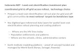Indonesia NEP - Least cost electrification investment plan coordinated grid  off-grid access rollout, technology choice Prepare a least-cost electrification.