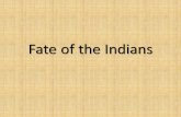 Fate of the Indians. Sioux Originally from Northern Minnesota Nomadic, hunted bison, skilled hunters  fighters on the horse Shared labor among husband.