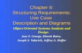 Chapter 6: Structuring Requirements: Use Case Description and Diagrams Object-Oriented Systems Analysis and Design Joey F. George, Dinesh Batra, Joseph.