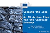 Closing the loop  An EU Action Plan for the Circular Economy Werner Bosmans EC  DG Environment 16 December 2015.