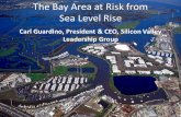 The Bay Area at Risk from Sea Level Rise Carl Guardino, President  CEO, Silicon Valley Leadership Group.