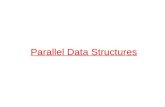 Parallel Data Structures. Story so far Wirths motto Algorithm + Data structure = Program So far, we have studied parallelism in regular and irregular.