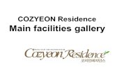 COZYEON Residence Main facilities gallery. Corridor of each floor.