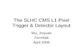 The SLHC CMS L1 Pixel Trigger  Detector Layout Wu, Jinyuan Fermilab April 2006.