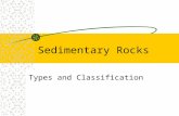Sedimentary Rocks Types and Classification. Detritial or Clastic Derived from the weathering of pre-existing rocks, which have been transported and deposited.