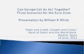 Debt and Credit, Growth and Crises Bank of Spain and the World Bank Madrid, Spain 19 June, 2012 1.