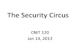The Security Circus CNIT 120 Jan 14, 2013. Linus Thorvalds.