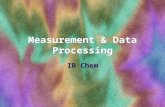 Measurement & Data Processing IB Chem. Objective: demonstrate knowledge of measurement & data processing.…