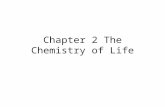 Chapter 2 The Chemistry of Life. The atom is the basic unit of all matter. It is the smallest piece…