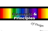 1 Elements & Principles Of Design. 2  To identify elements and principles of design  To apply…
