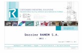 Dossier RAMEM S.A. – 2011 – Copyright © RAMEM S.A. 2011.