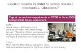 Electron beams in order to sense nm-size mechanical vibrations? CERN: Marek Gasior: BBQ electronics…