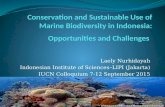 Laely Nurhidayah Indonesian Institute of Sciences–LIPI (Jakarta) IUCN Colloquium 7-12 September 2015.