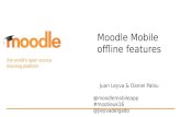 The world’s open source learning platform Moodle Mobile offline features Juan Leyva & Daniel