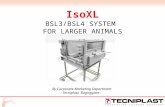 IsoXL BSL3/BSL4 SYSTEM FOR LARGER ANIMALS By Corporate Marketing Department -Tecniplast, Buguggiate…