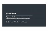 Apache Kudu - Updatable Analytical Storage #rakutentech