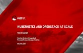 Kubernetes and OpenStack at Scale