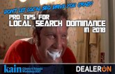 Don't Let Local SEO Drive You Crazy - Pro Tips for Local Search Dominance in 2018