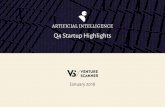 Artificial Intelligence (AI) Q4 2017 Startup Highlights