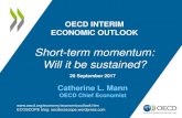 Short-term momentum: will it be sustained? OECD Economic Outlook presentation September 2017