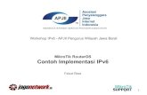Workshop IPv6 APJII Jawa Barat