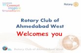 Rotary Club of Ahmedabad West - Lets Connect to the Future