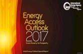 Webinar: Energy Access Outlook 2017