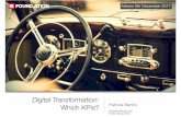 Digital Transformation: Which KPIs?