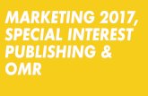 Marketing 2017, Special Interest Publishing & OMR
